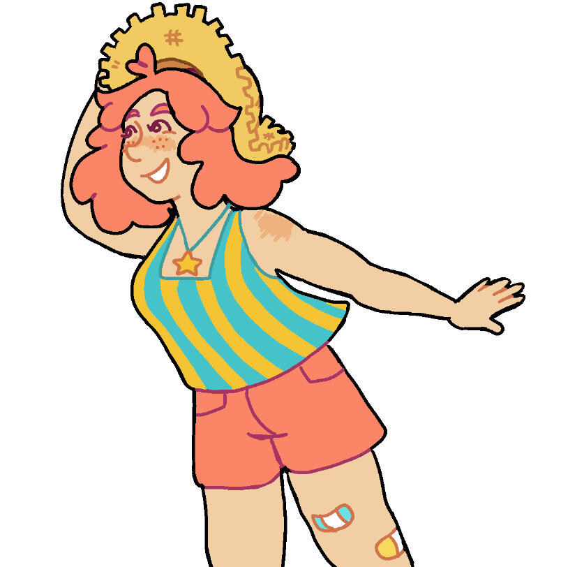 Marty Moon&#39;s original concept for the character &quot;Myrtia&quot;.