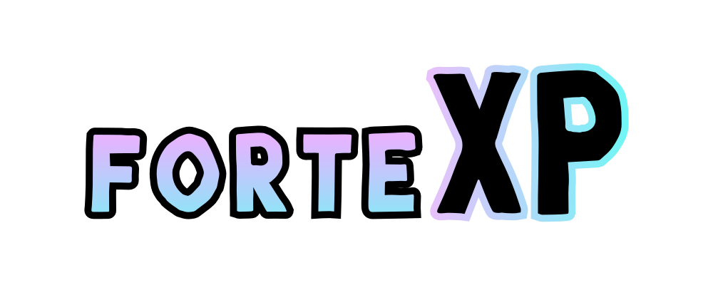 Nekomancer of Nowhere logo. Colored blue and pink, both colors using a light-to-dark gradient. Two cat faces, one right-side up and upside-down, stare from between the words "Nekomancer" and "Nowhere".